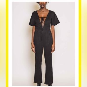 NWT Marrisa Wilson New York Josephine Pleated Kick Flare Jumpsuit